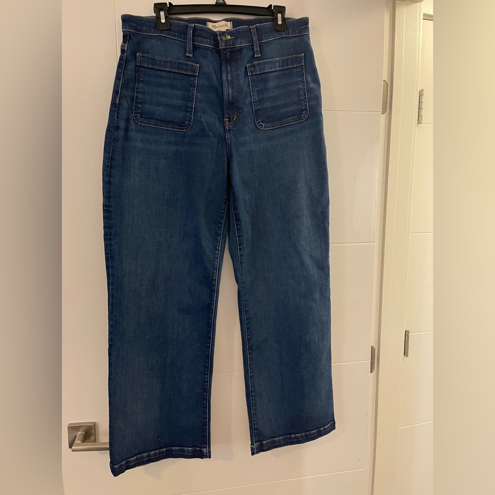 Madewell Indigo Cropped Jeans